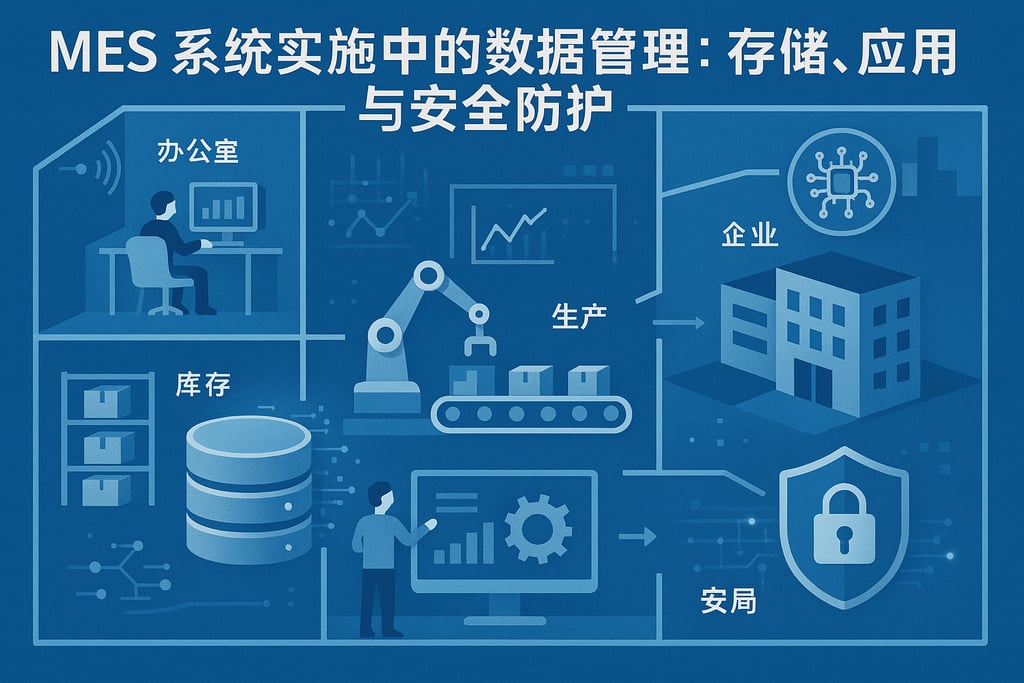 MES 系统实施中的数据管理：存储、应用与安全防护